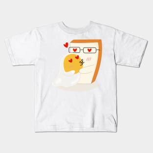 Kissing Hug What The Egg Kids T-Shirt